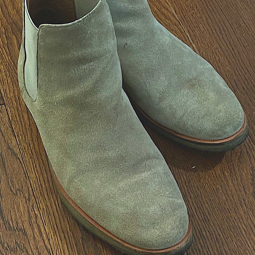 Men's Suede Chelsea Boots - Size 11 Men’s